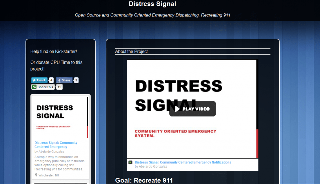 image of Distress Signal