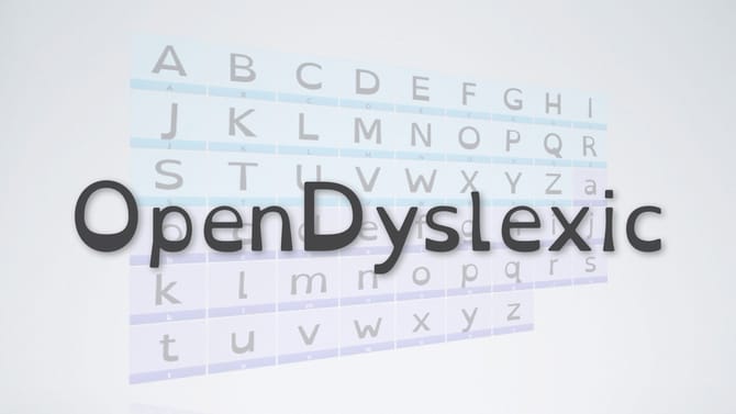image of OpenDyslexic